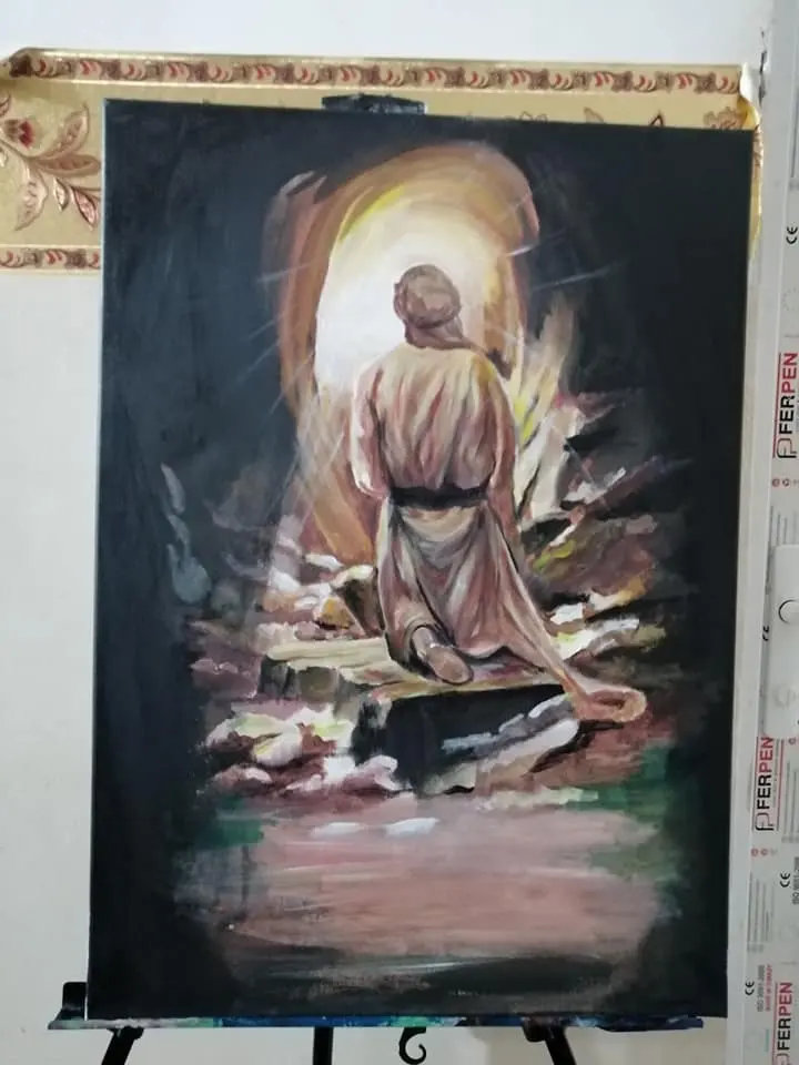 بلا عنوان — ألوان زيتية